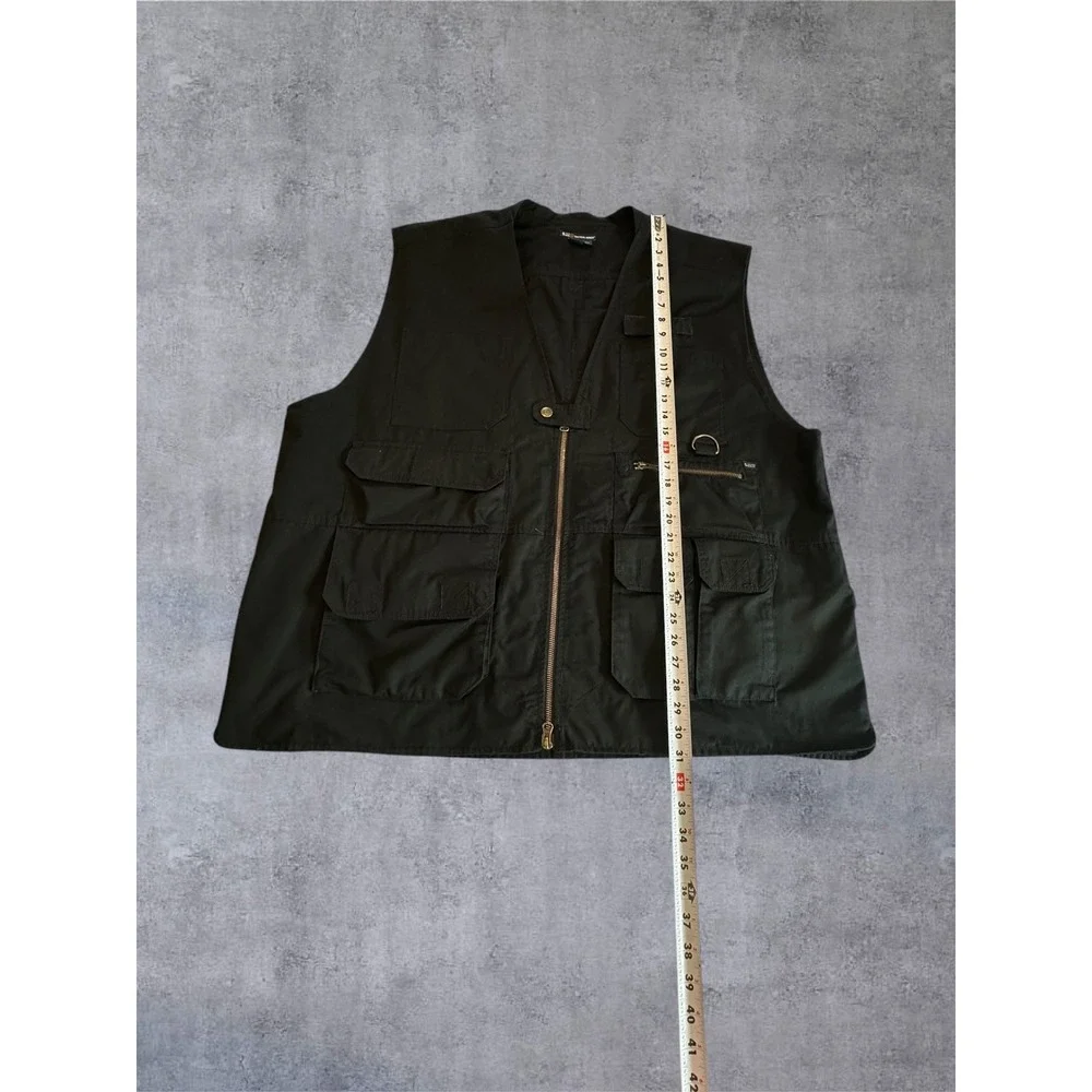 5.11 Tactical Series Vest Mens 3XL Black Multi-Pocket Utility 80008 EUC